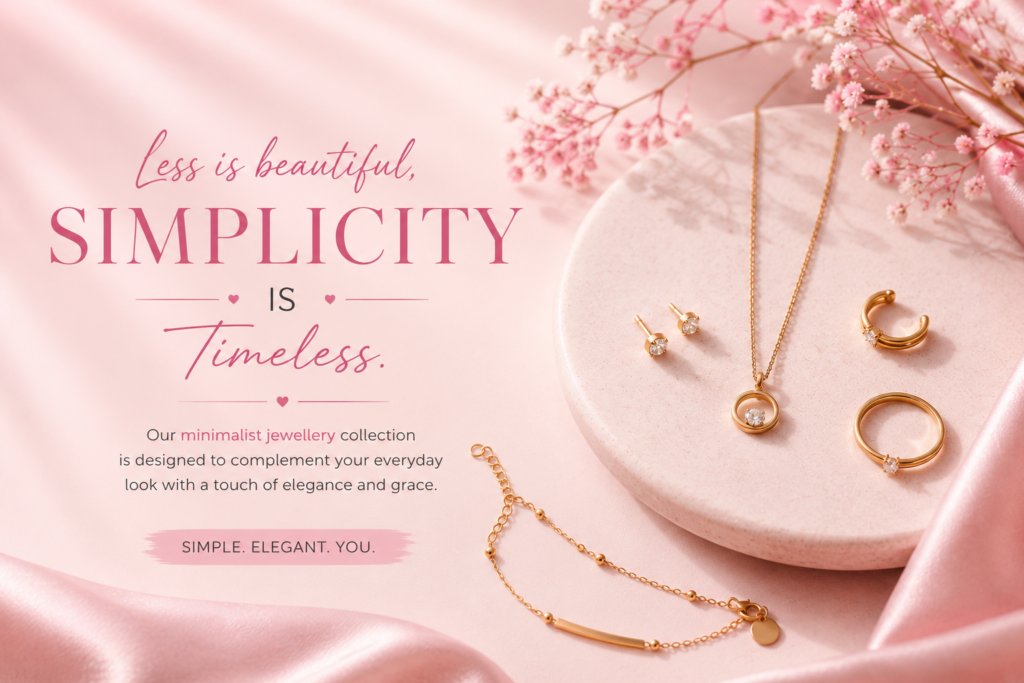 minimalist jewellry collection